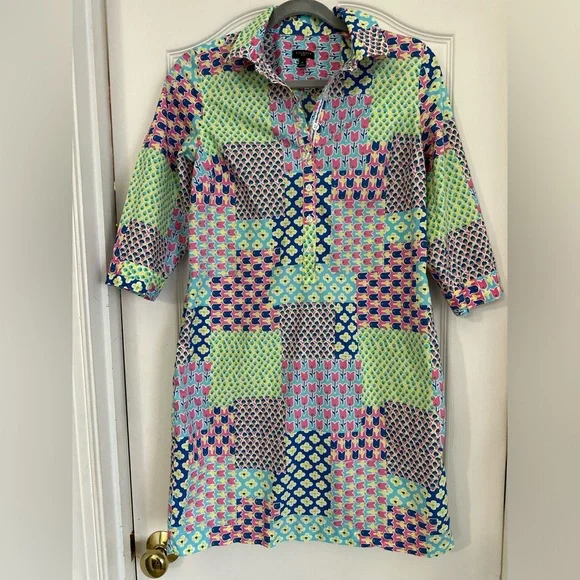 Talbots Dress with pockets size 8p - Picture 3 of 10